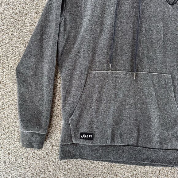 ASVR Hoodie Mens Large Heather Gray Pullover Sweatshirt Aesthetic Revolution - Picture 6 of 13